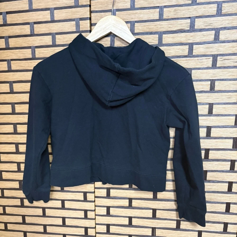 Jordan Black Zip Up Hooded‎ Jacket Size Medium
